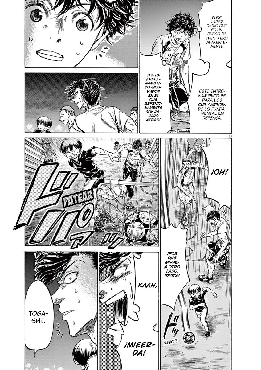 Ao ashi capítulo 143, página 14