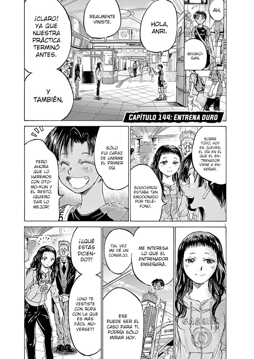 Ao ashi capítulo 144, página 2