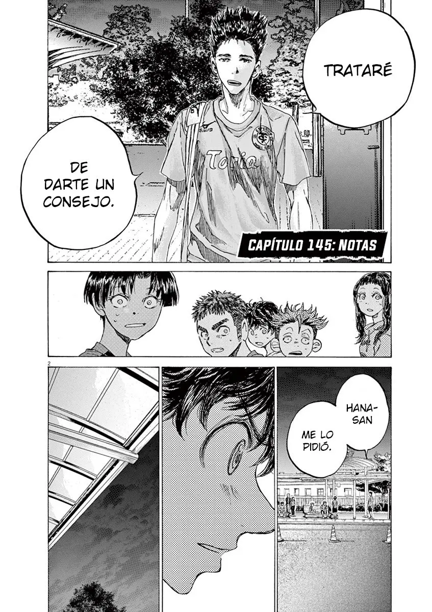 Ao ashi capítulo 145, página 3