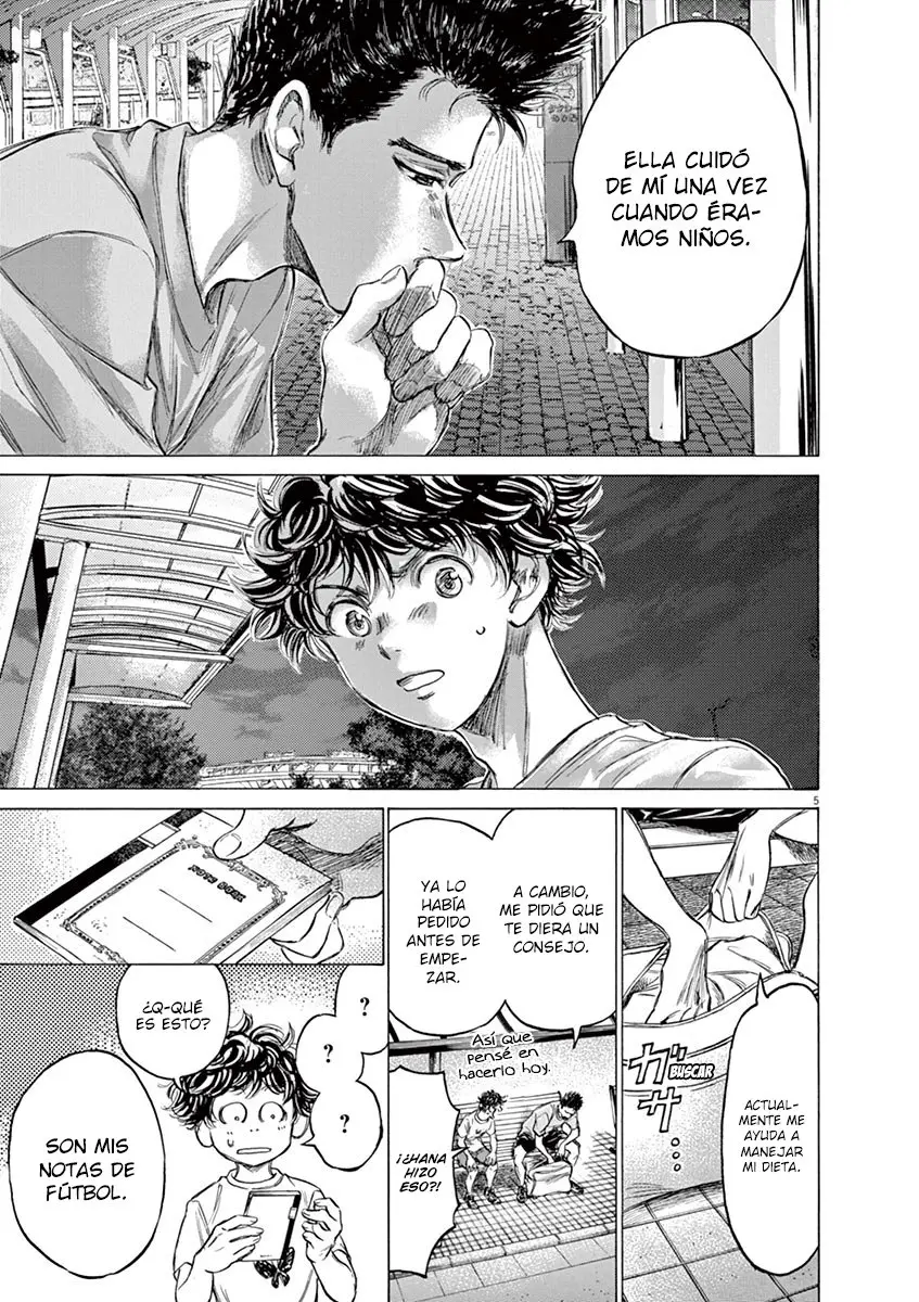Ao ashi capítulo 145, página 6