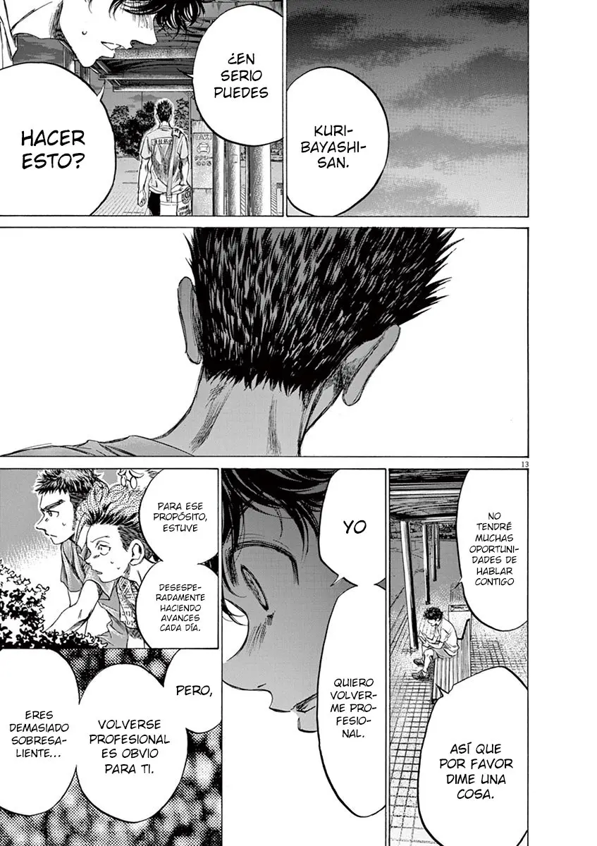 Ao ashi capítulo 145, página 14
