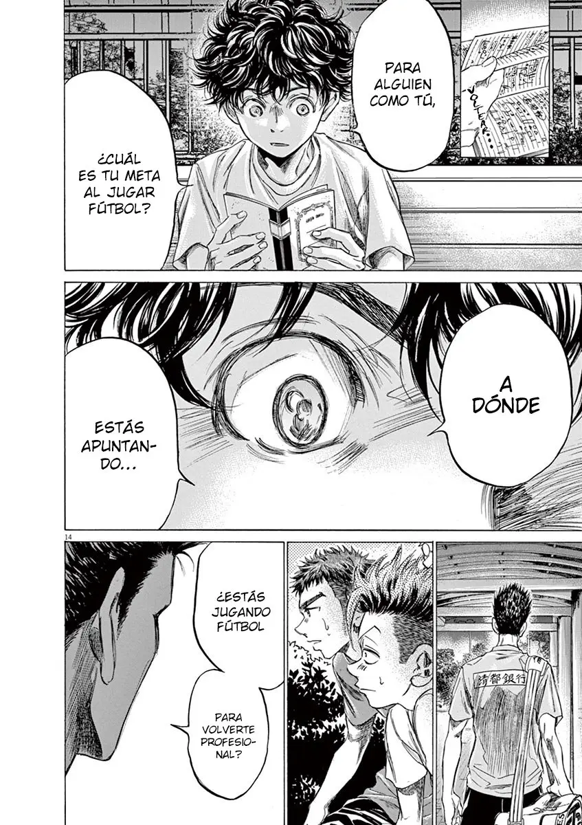 Ao ashi capítulo 145, página 15