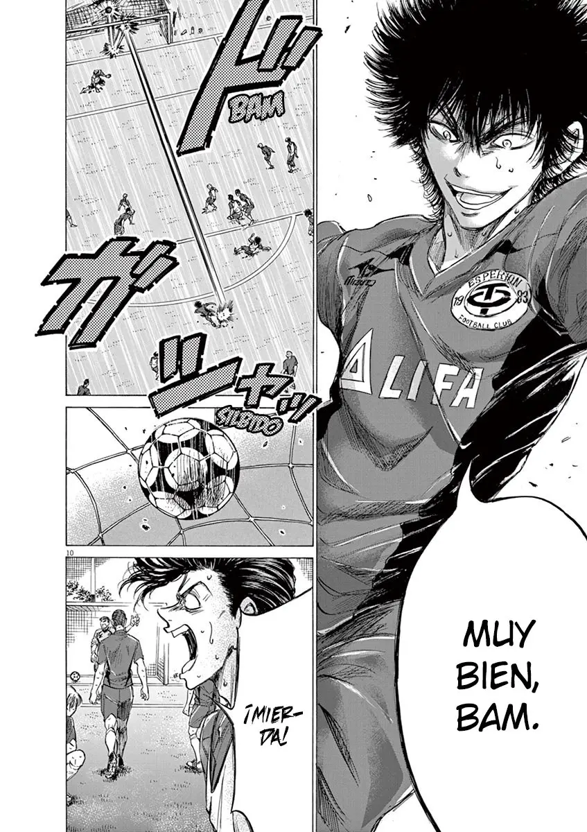 Ao ashi capítulo 147, página 11