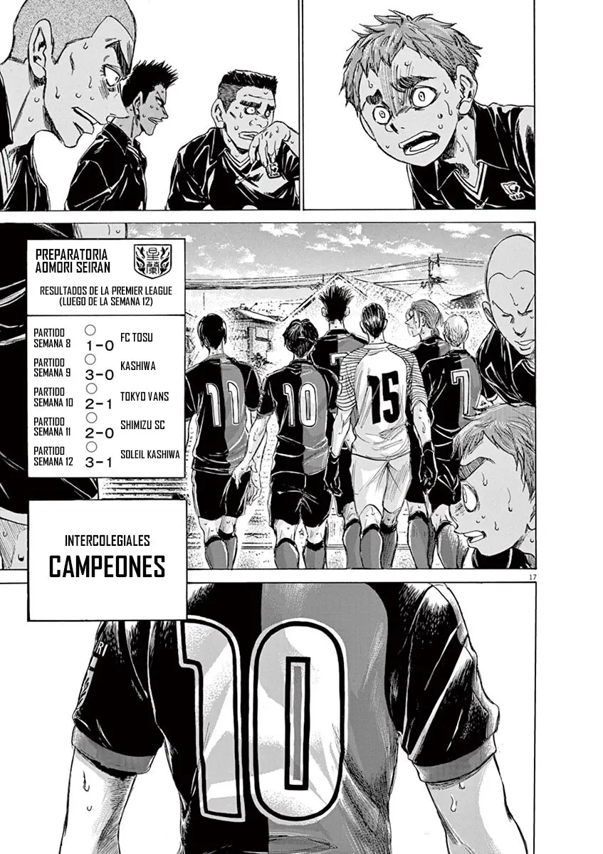 Ao ashi capítulo 147, página 18
