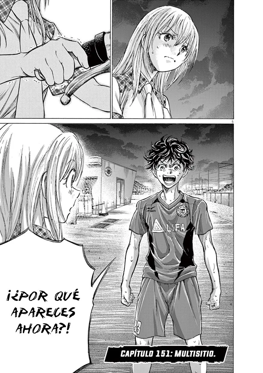 Ao ashi capítulo 151, página 6