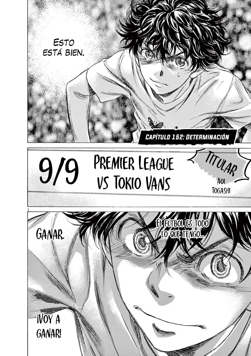 Ao ashi capítulo 152, página 4