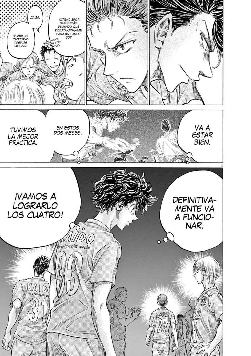 Ao ashi capítulo 153, página 7