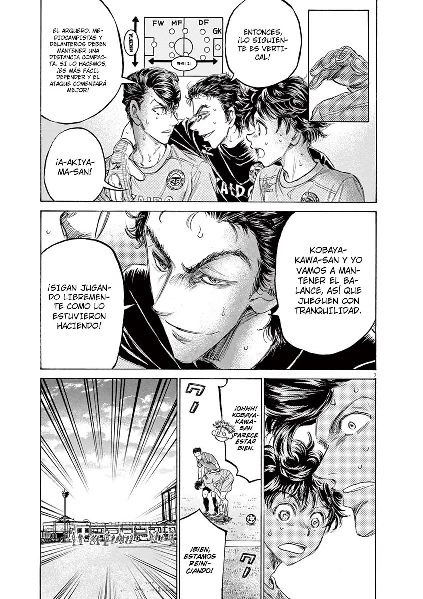 Ao ashi capítulo 155, página 9