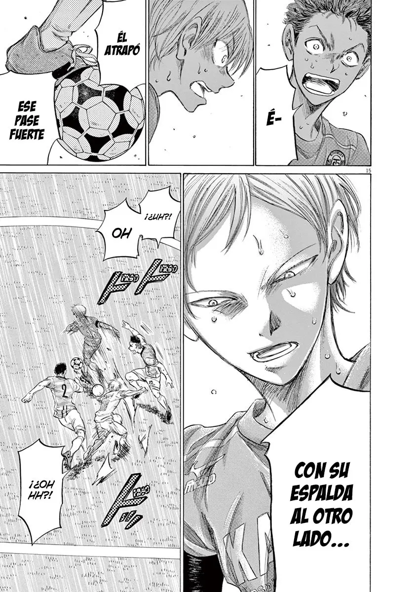 Ao ashi capítulo 156, página 17