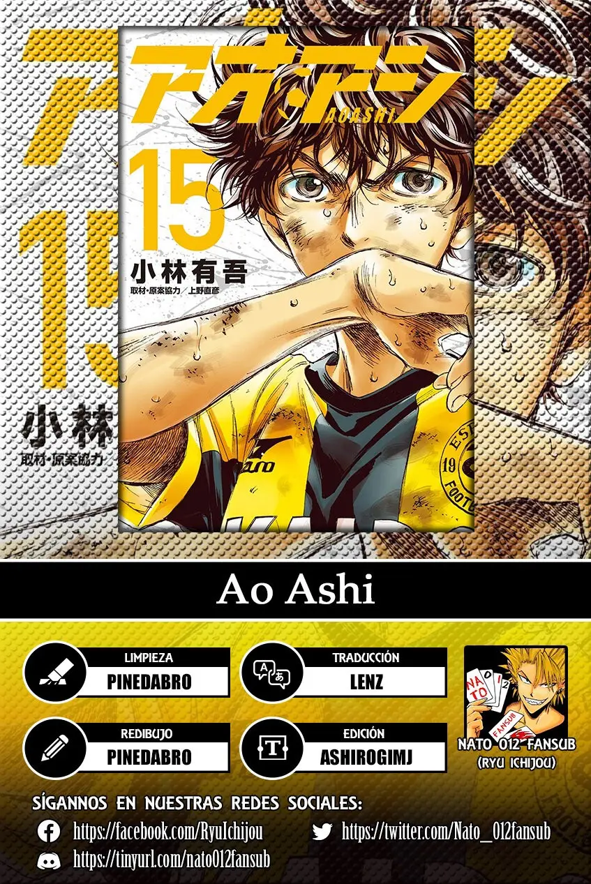 Ao ashi capítulo 157, página 1