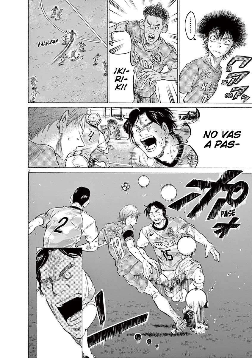 Ao ashi capítulo 157, página 4
