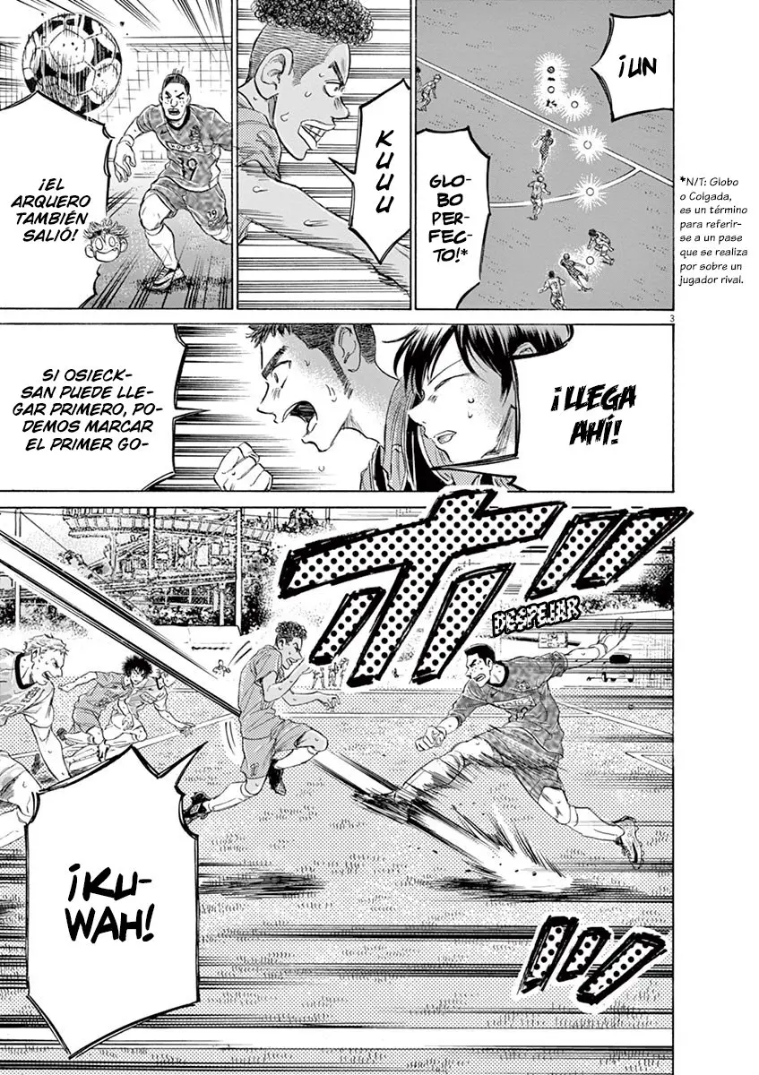 Ao ashi capítulo 157, página 5