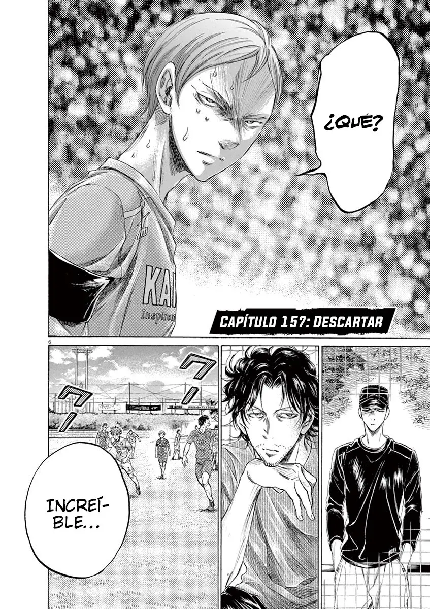 Ao ashi capítulo 157, página 8