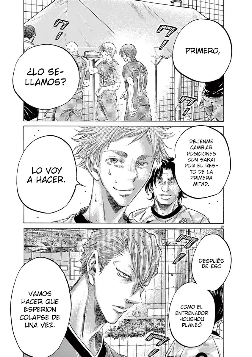 Ao ashi capítulo 157, página 21