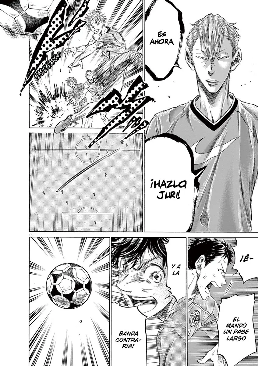 Ao ashi capítulo 158, página 19