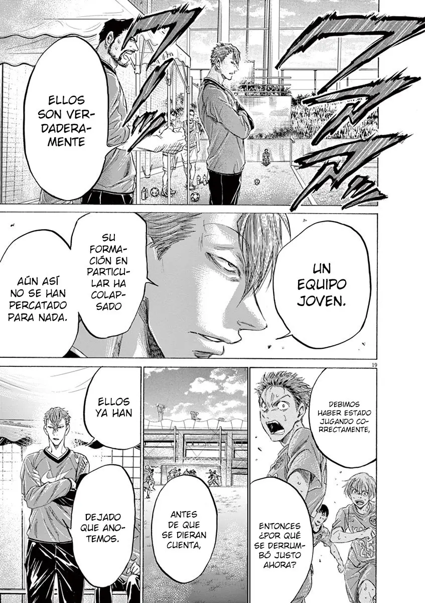 Ao ashi capítulo 158, página 22