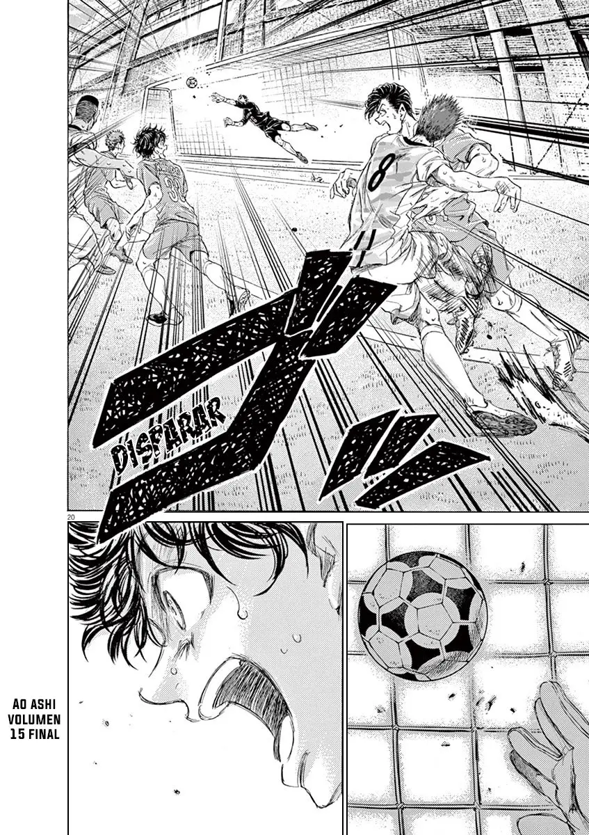 Ao ashi capítulo 158, página 23