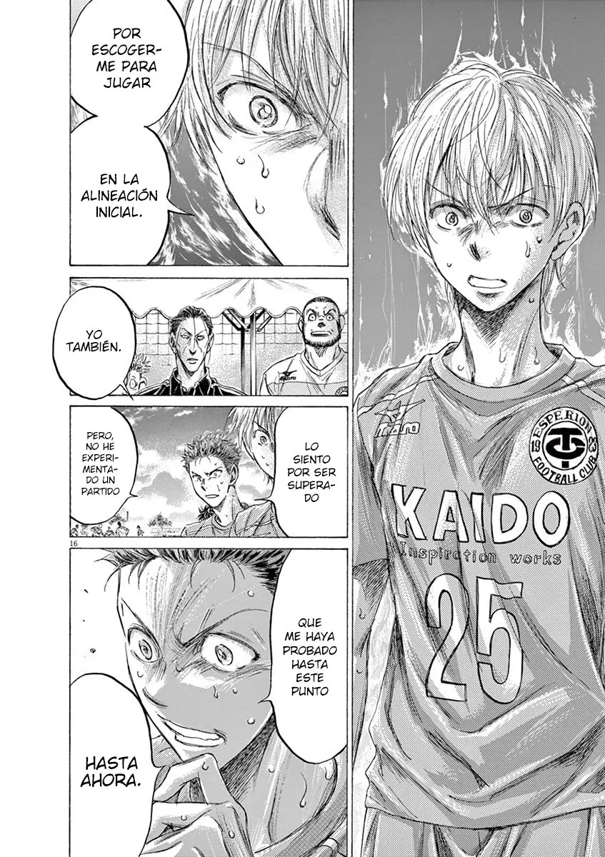 Ao ashi capítulo 159, página 23