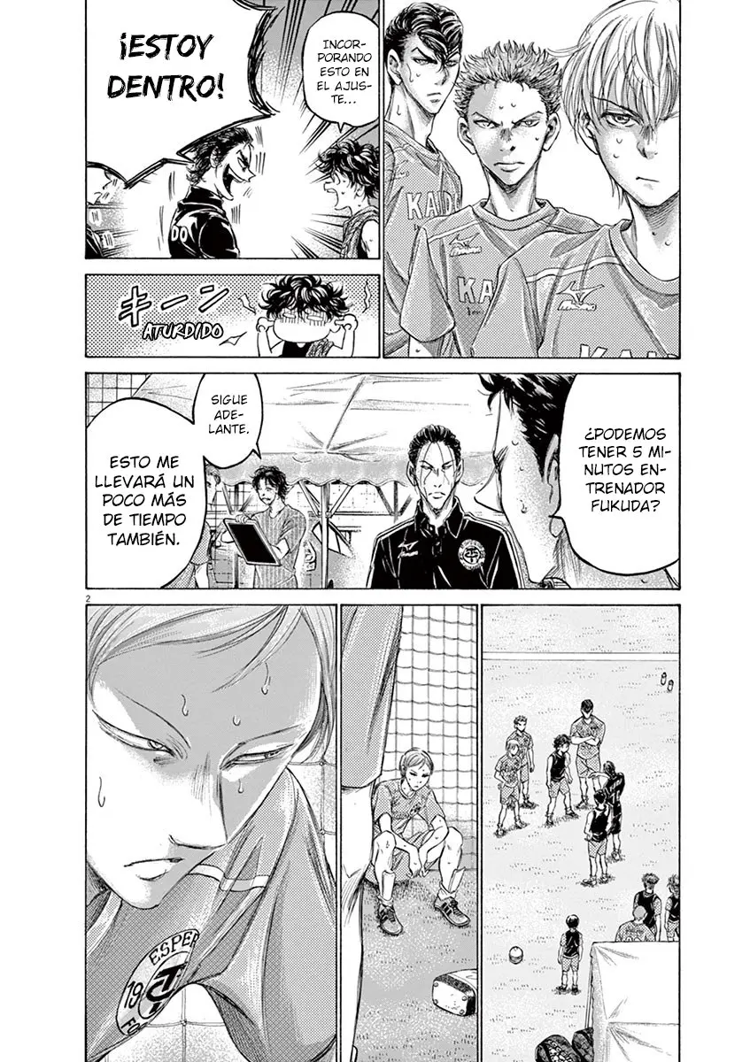 Ao ashi capítulo 160, página 4