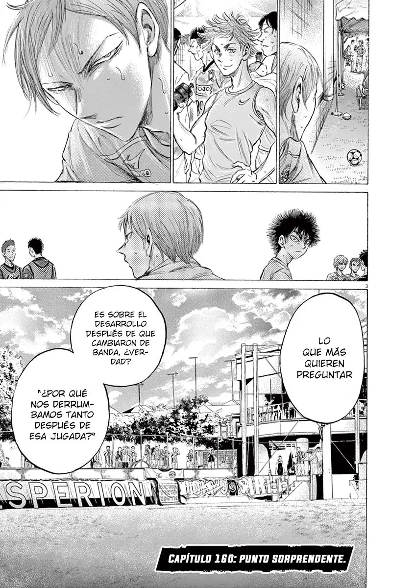 Ao ashi capítulo 160, página 5