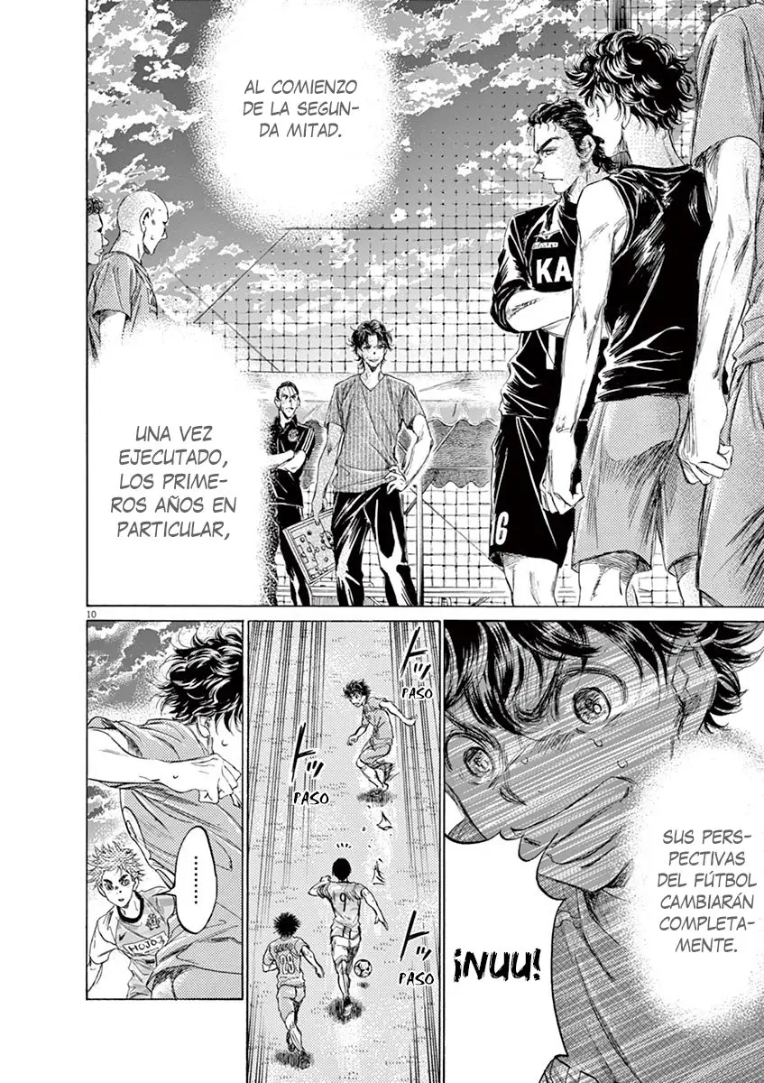 Ao ashi capítulo 161, página 12