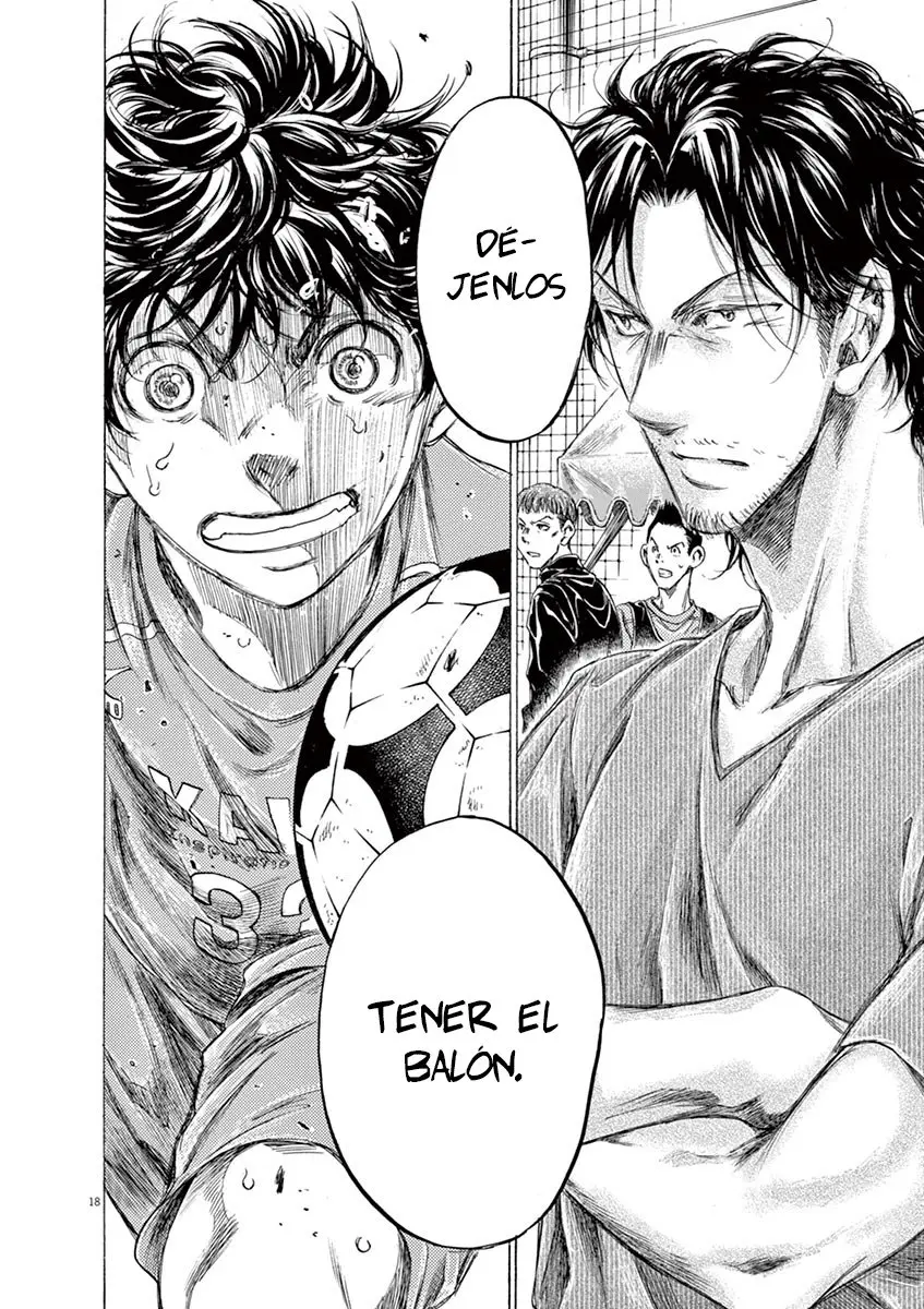 Ao ashi capítulo 161, página 21