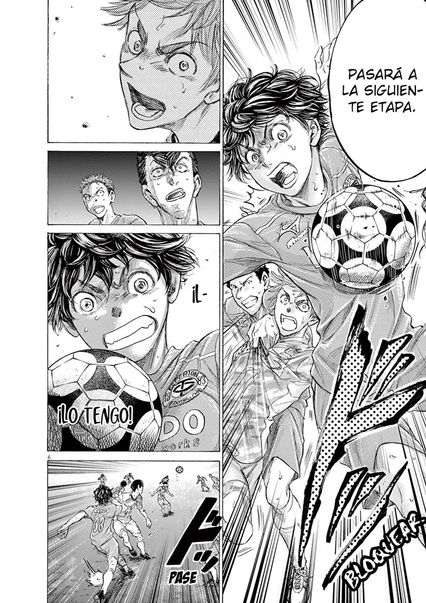 Ao ashi capítulo 162, página 8