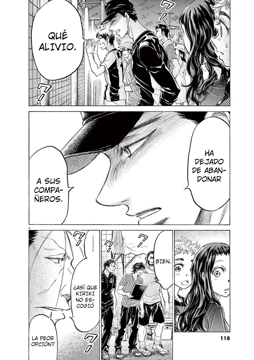 Ao ashi capítulo 165, página 8