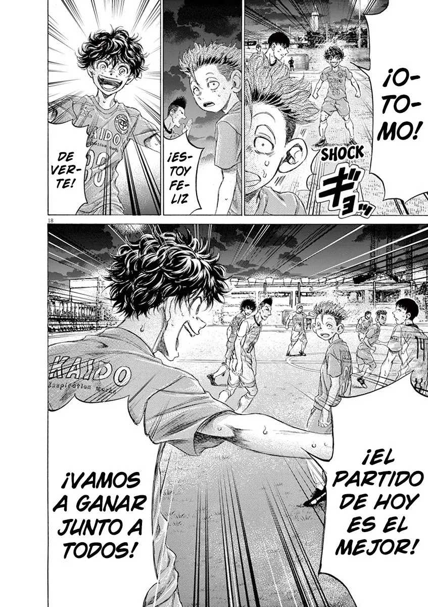 Ao ashi capítulo 165, página 20