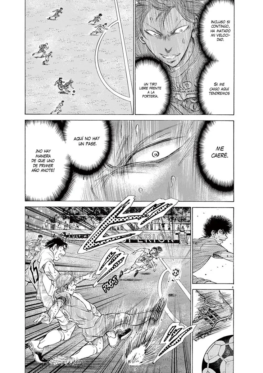 Ao ashi capítulo 167, página 6