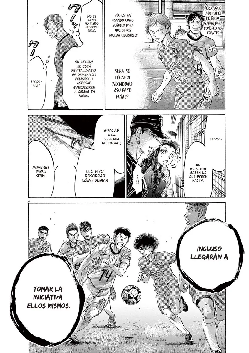 Ao ashi capítulo 168, página 5