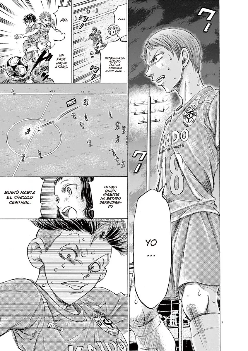 Ao ashi capítulo 168, página 8