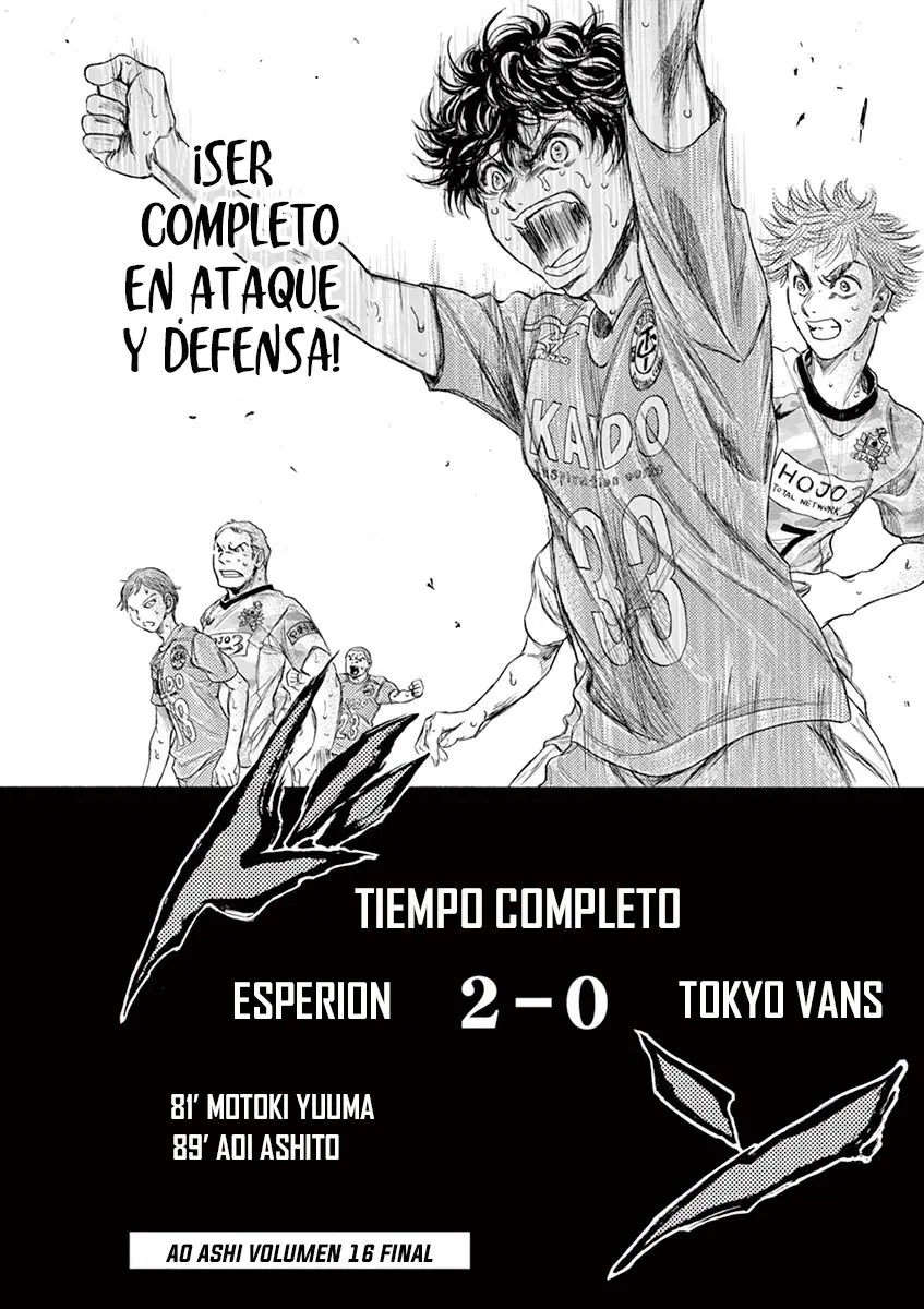 Ao ashi capítulo 169, página 21