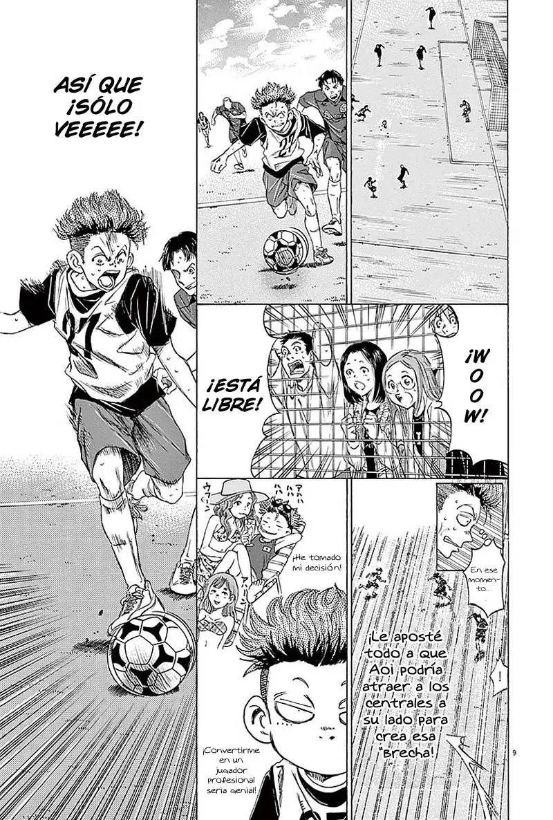Ao ashi capítulo 17, página 10