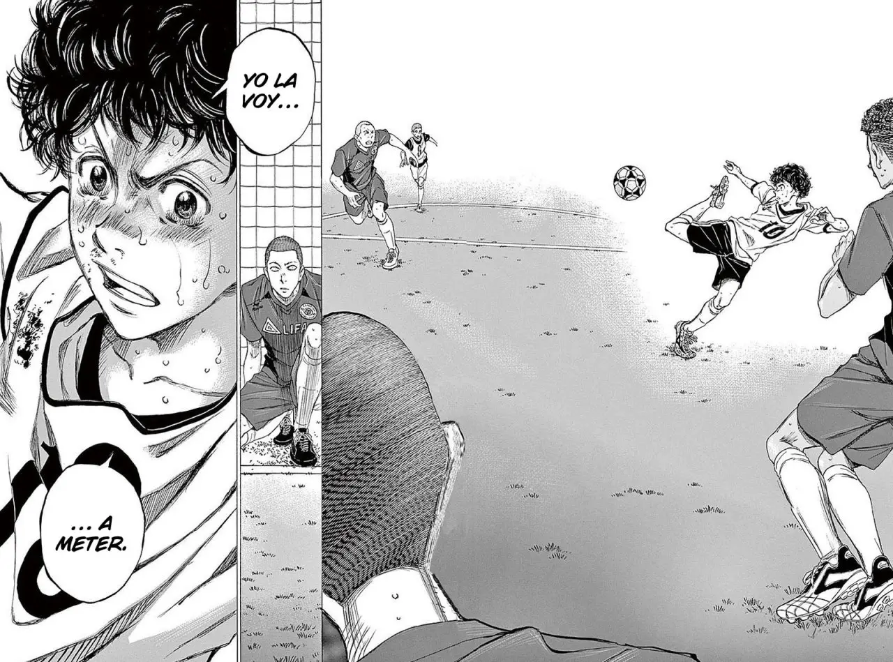 Ao ashi capítulo 17, página 13