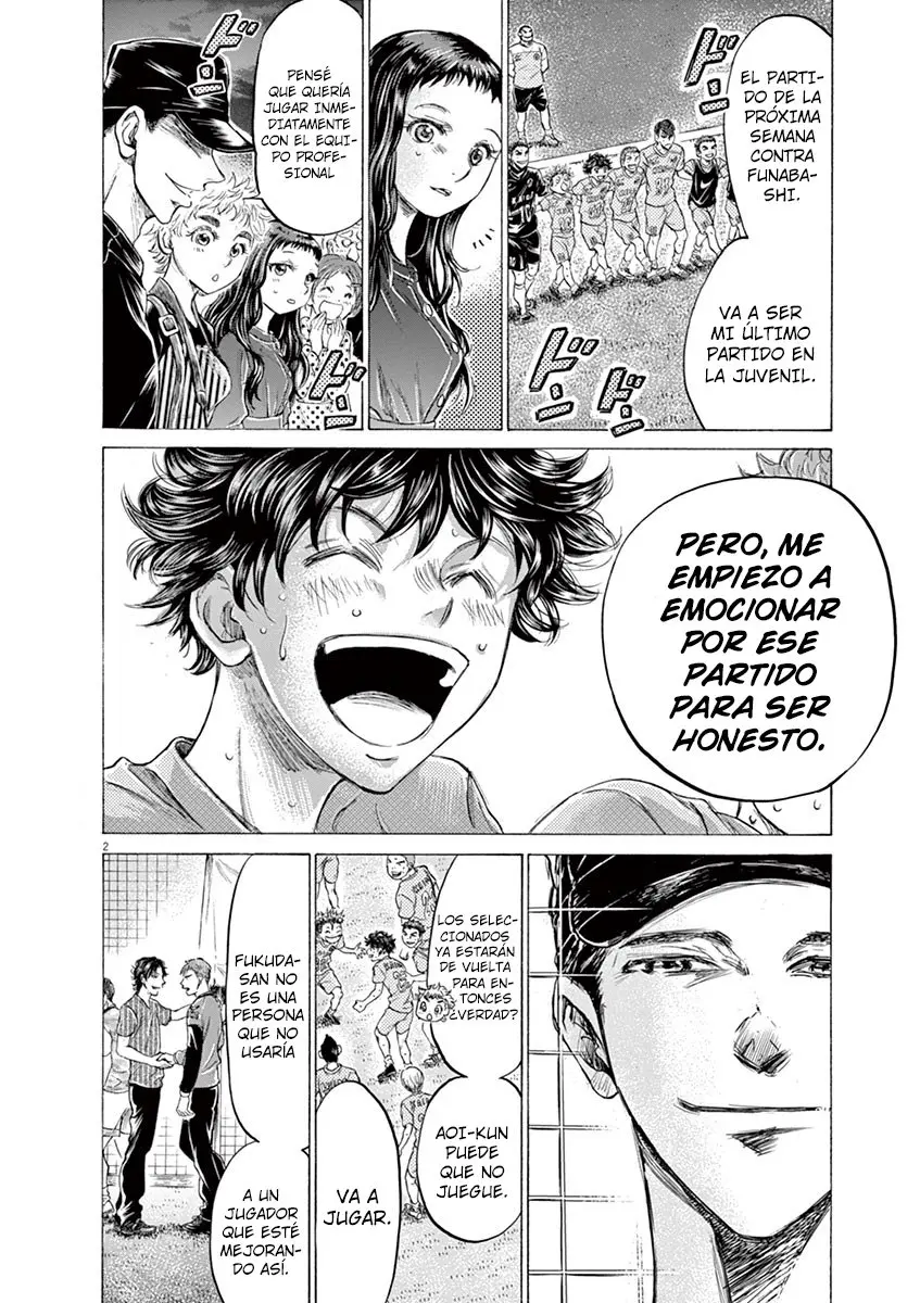 Ao ashi capítulo 170, página 8