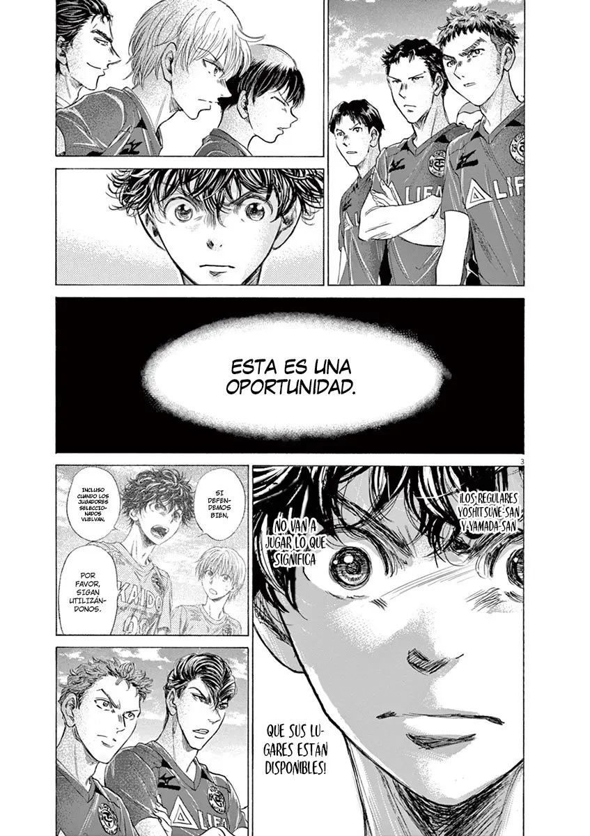 Ao ashi capítulo 174, página 4
