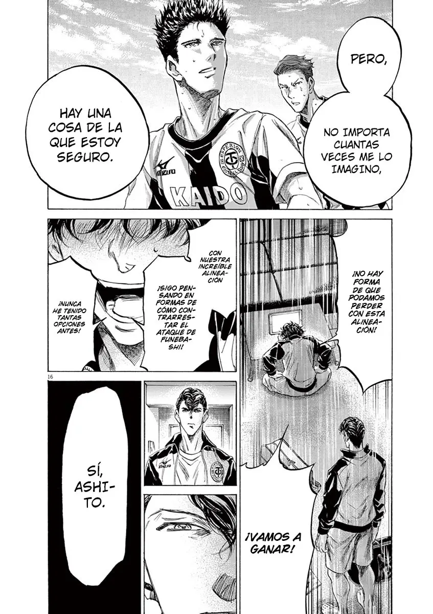 Ao ashi capítulo 176, página 17