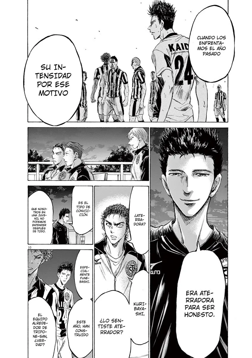 Ao ashi capítulo 177, página 11