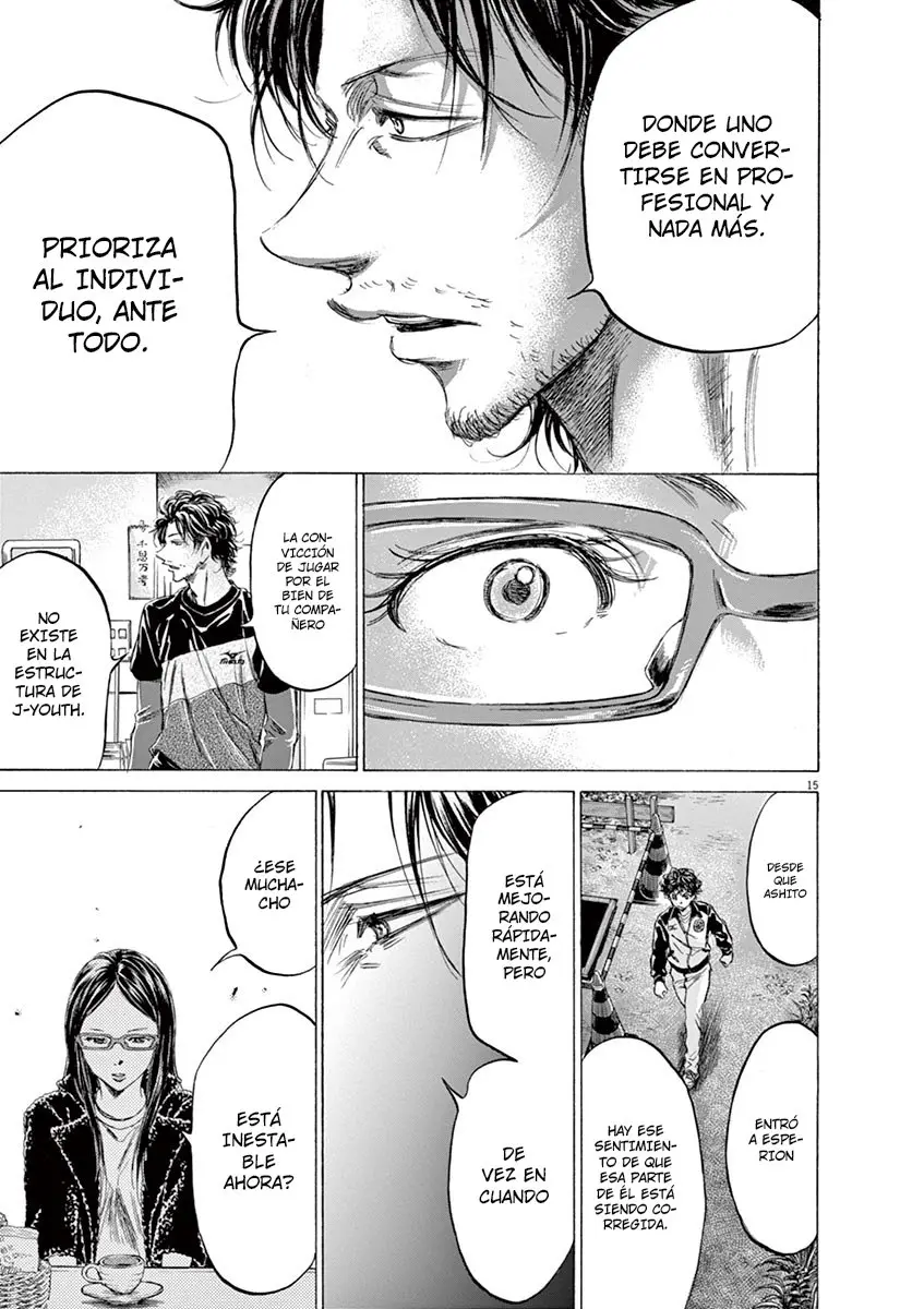Ao ashi capítulo 177, página 16