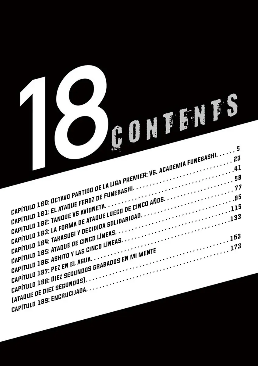 Ao ashi capítulo 180, página 6