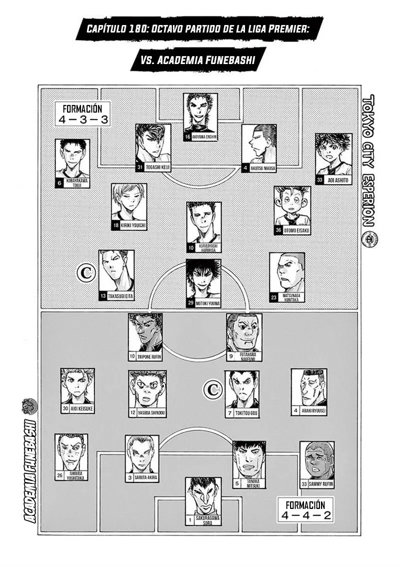 Ao ashi capítulo 180, página 7