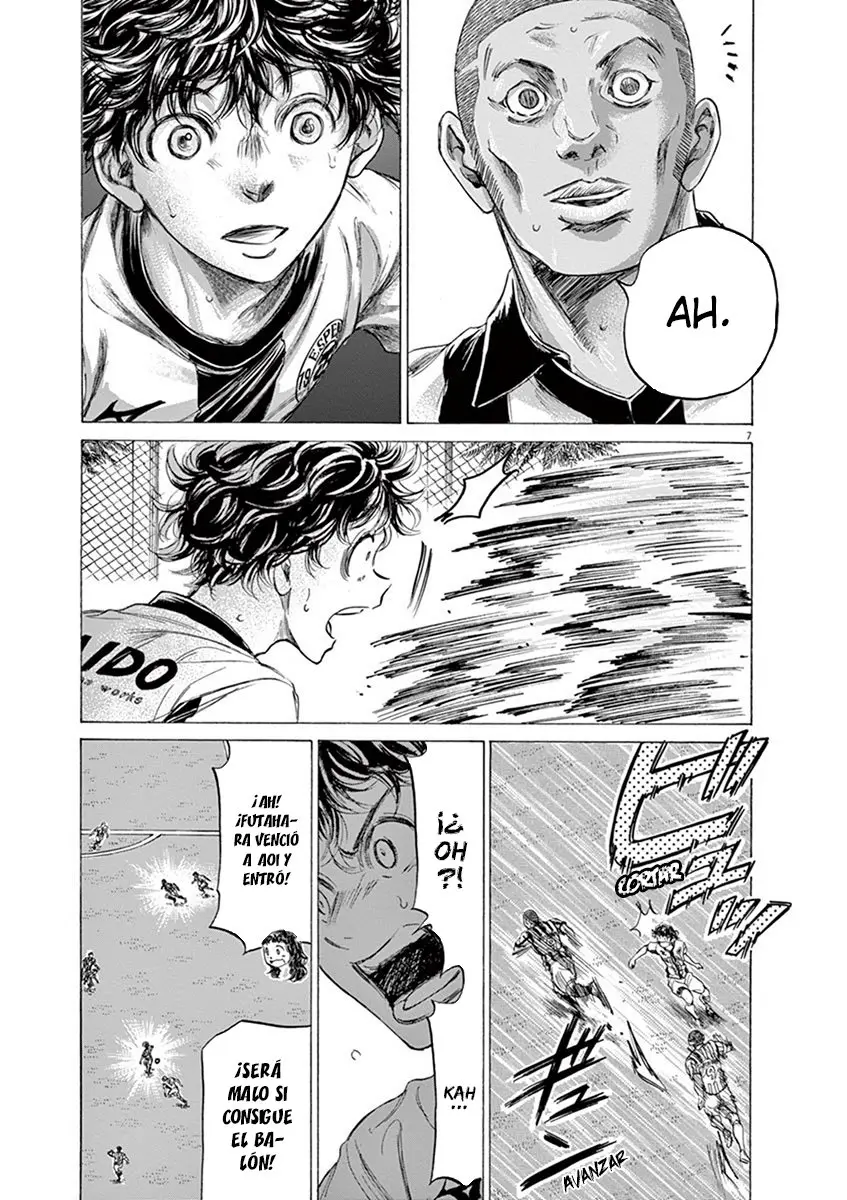 Ao ashi capítulo 181, página 8