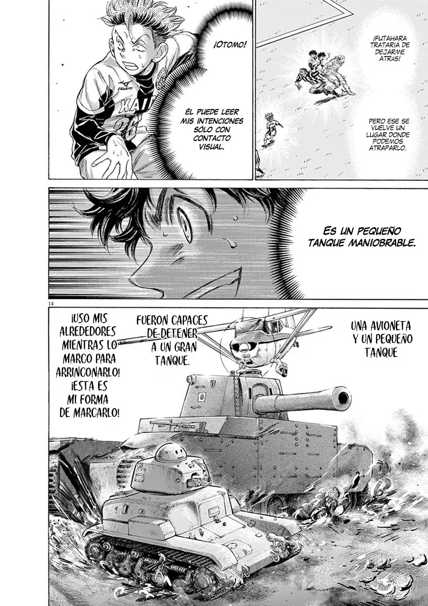 Ao ashi capítulo 182, página 15