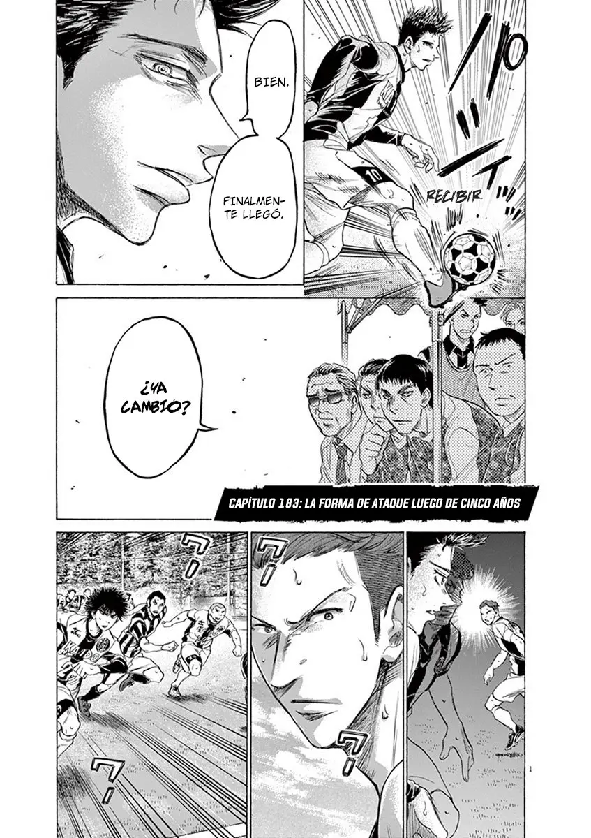 Ao ashi capítulo 183, página 2