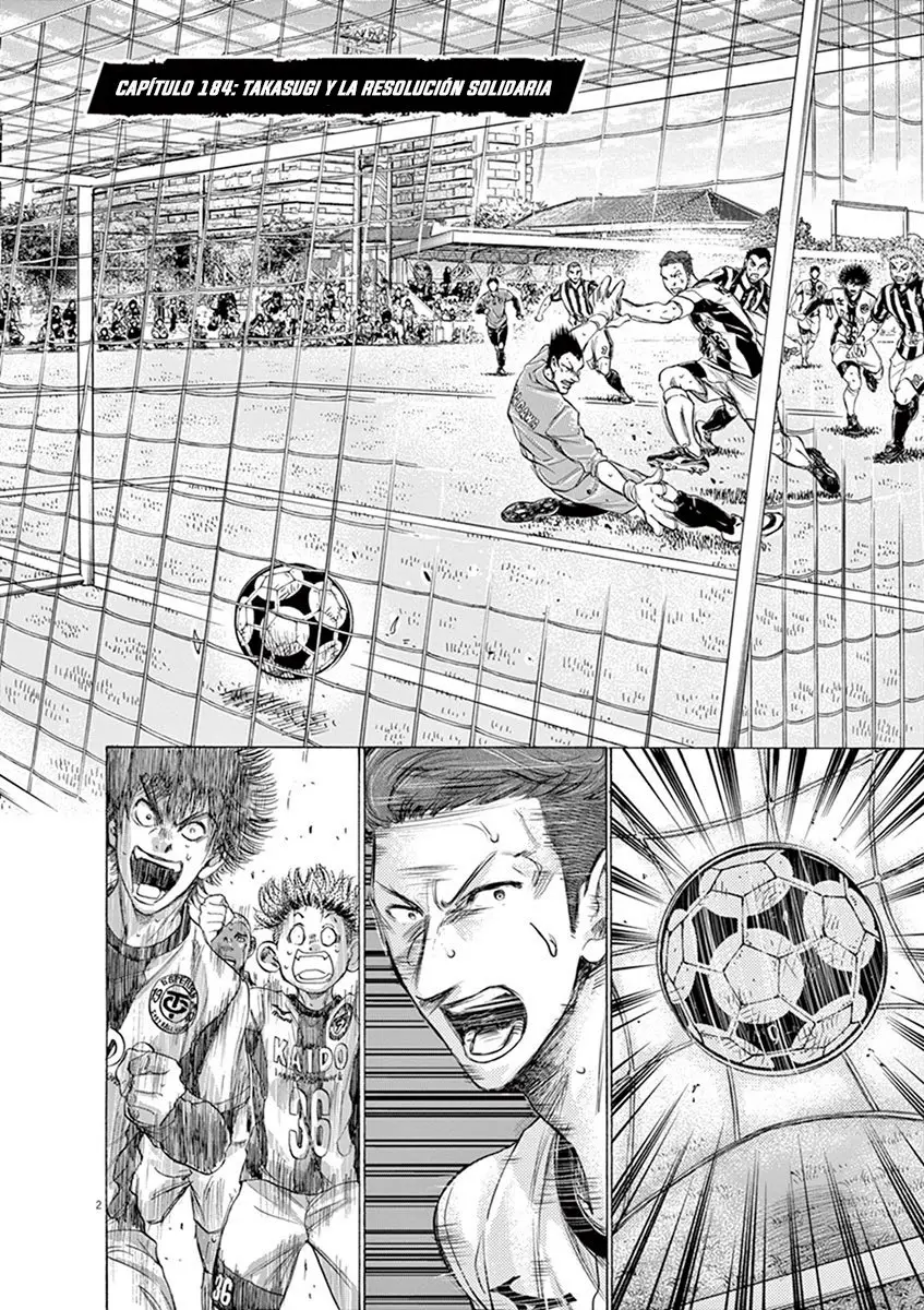 Ao ashi capítulo 184, página 2