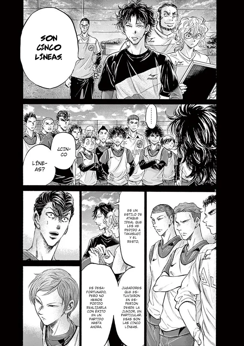Ao ashi capítulo 185, página 4