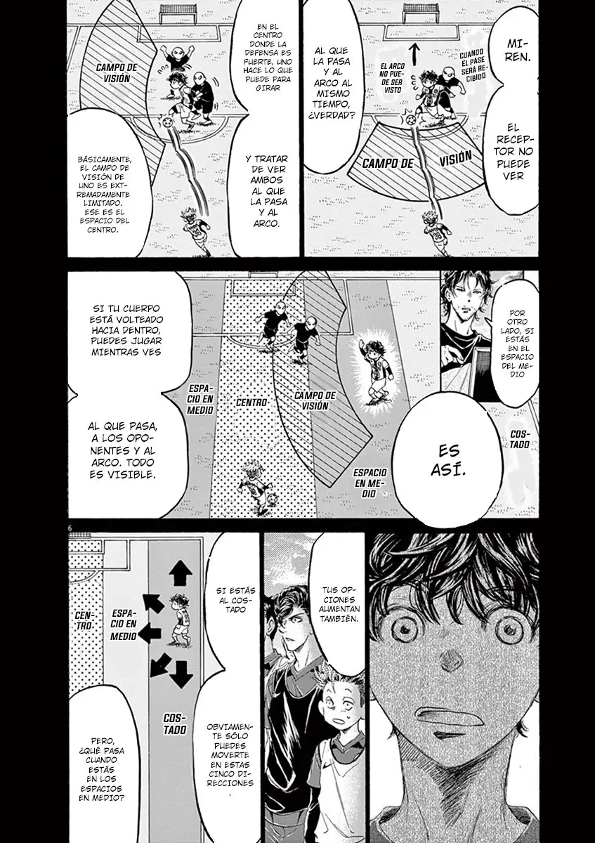 Ao ashi capítulo 185, página 7
