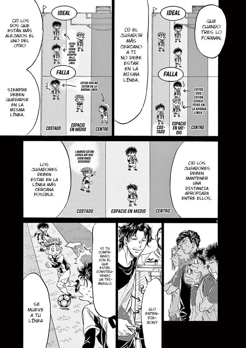 Ao ashi capítulo 185, página 10