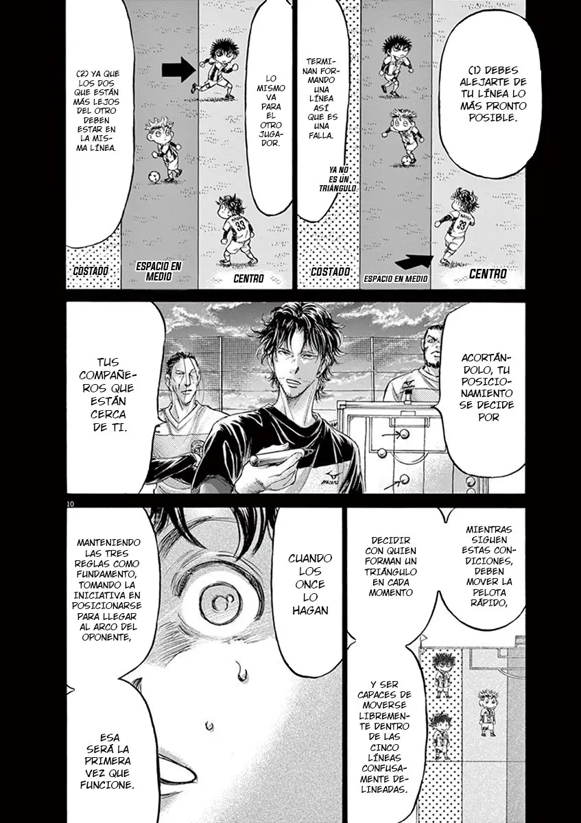 Ao ashi capítulo 185, página 11